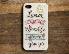 Leave A Little Sparkle- Telefon Kılfı