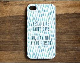 Yes I Like Rainy Days - Telefon Kılfı