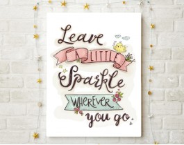 Leave A Little Sparkle