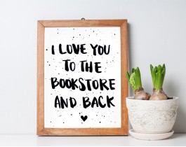 I Love You To Bookstore And Back