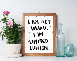 I Am Not Weird