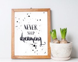 Never Stop Dreaming