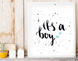 It's A Boy