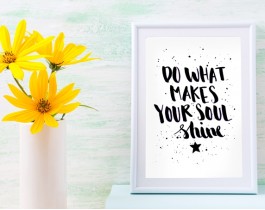 Do What Makes Your Soul Shine